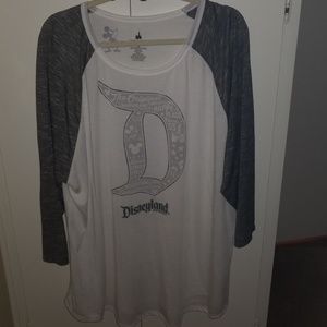 Disneyland baseball tee
